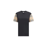 Burberry Women's Check Archive Sleeve T-shirt - S
