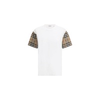 Burberry Women's Check Archive Sleeve T-shirt - M
