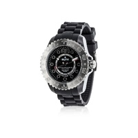 Bultaco Men's Black Silicone Watch - One Size
