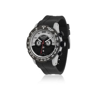 Bultaco Men's Black Rubber Watch - One Size