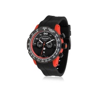 Bultaco Men's Black Rubber Watch - One Size