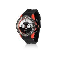 Bultaco Men's Black Rubber Watch - One Size