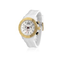 Bultaco Men's White Rubber Watch - One Size