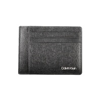 Calvin Klein Men's Black Polyester Wallet - One Size