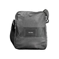 Calvin Klein Men's Black Polyester Shoulder Bag - One Size