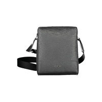 Calvin Klein Men's Black Polyester Shoulder Bag - One Size