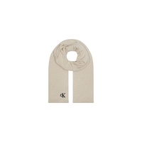 Calvin Klein Women's Beige Cotton Scarf - One Size