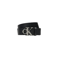 Calvin Klein Jeans Men's Black Leather Belt - 110 cm