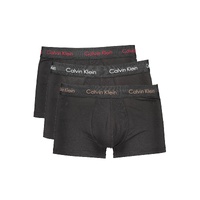 Calvin Klein Men's Black Cotton  Underwear Trunks - S