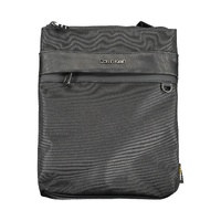 Calvin Klein Men's Black Polyester Shoulder Bag - One Size