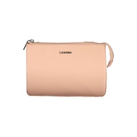 Calvin Klein Women's Chic Pink Contrasting Details Shoulder Bag - One Size