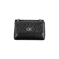 Calvin Klein Women's Black Polyester Handbag - One Size