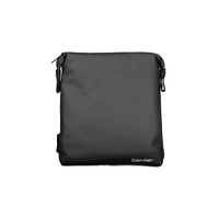 Calvin Klein Men's Black Polyester Shoulder Bag - One Size