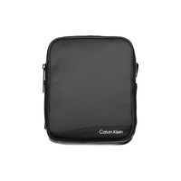 Calvin Klein Men's Black Polyester Shoulder Bag - One Size