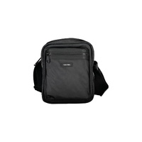 Calvin Klein Men's Black Polyester Shoulder Bag - One Size