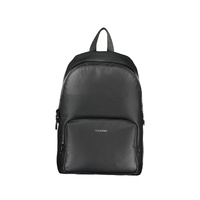 Calvin Klein Men&#39;s Black Polyester Backpack - One Size