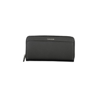 Calvin Klein Women's Black Polyester Wallet - One Size