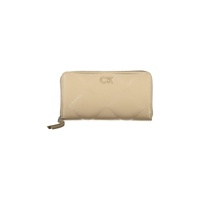 Calvin Klein Women's Beige Polyester Wallet - One Size