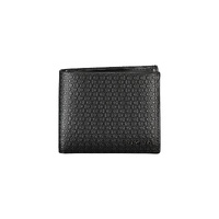 Calvin Klein Men's Black Leather Wallet - One Size