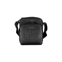 Calvin Klein Men's Black Polyester Shoulder Bag - One Size