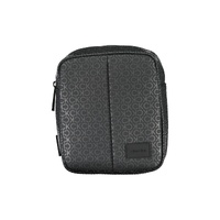 Calvin Klein Men's Black Polyester Shoulder Bag - One Size