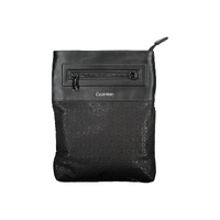 Calvin Klein Men's Black Polyester Shoulder Bag - One Size