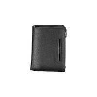 Calvin Klein Men's Black Leather Wallet - One Size