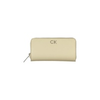 Calvin Klein Women's Beige Polyester Wallet - One Size