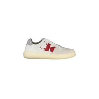 Calvin Klein Men's White Polyester Sneaker - 40 EU
