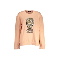 Cavalli Class Women's Pink Cotton Sweater - S