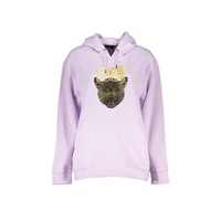Cavalli Class Women's Purple Cotton Sweater - XL
