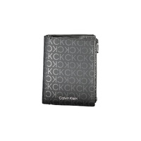 Calvin Klein Men's Black Polyester Wallet - One Size