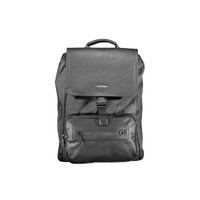 Calvin Klein Men's Black Polyester Backpack - One Size