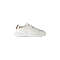 Calvin Klein Women's White Polyester Sneaker - 39 EU