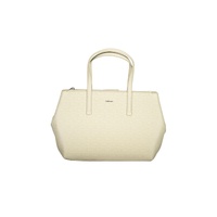 Calvin Klein Women's Beige Polyester Handbag - One Size