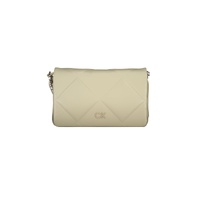 Calvin Klein Women's Beige Cotton Handbag - One Size