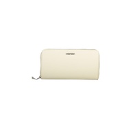 Calvin Klein Women's Beige Polyethylene Wallet - One Size