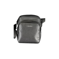 Calvin Klein Men's Black Polyester Shoulder Bag - One Size