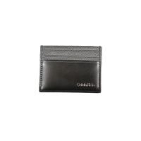 Calvin Klein Men's Black Leather Wallet - One Size