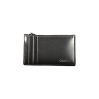 Calvin Klein Men's Black Leather Wallet - One Size
