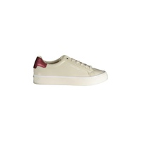 Calvin Klein Women's Beige Polyester Sneaker - 37 EU