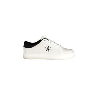 Calvin Klein Women's White Polyester Sneaker - 39 EU