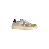 Calvin Klein Men's Beige Polyester Sneaker - 45 EU