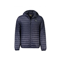 Cavalli Class Men&#39;s Blue Polyamide  Jacket - 2XL