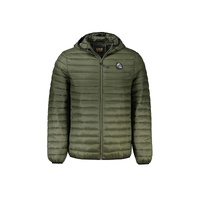 Cavalli Class Men&#39;s Green Polyamide  Jacket - M