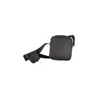 Calvin Klein Men&#39;s Black Polyester Shoulder Bag - One Size
