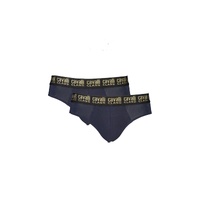 Cavalli Class Men&#39;s Blue Cotton Underwear - 2XL