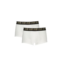 Cavalli Class Men's White Cotton Underwear - S