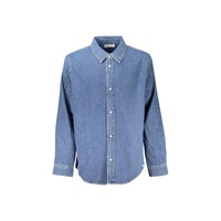 Calvin Klein Men&#39;s Blue Cotton Shirt - XL