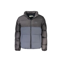 Calvin Klein Men's Blue Polyester Jacket - XS